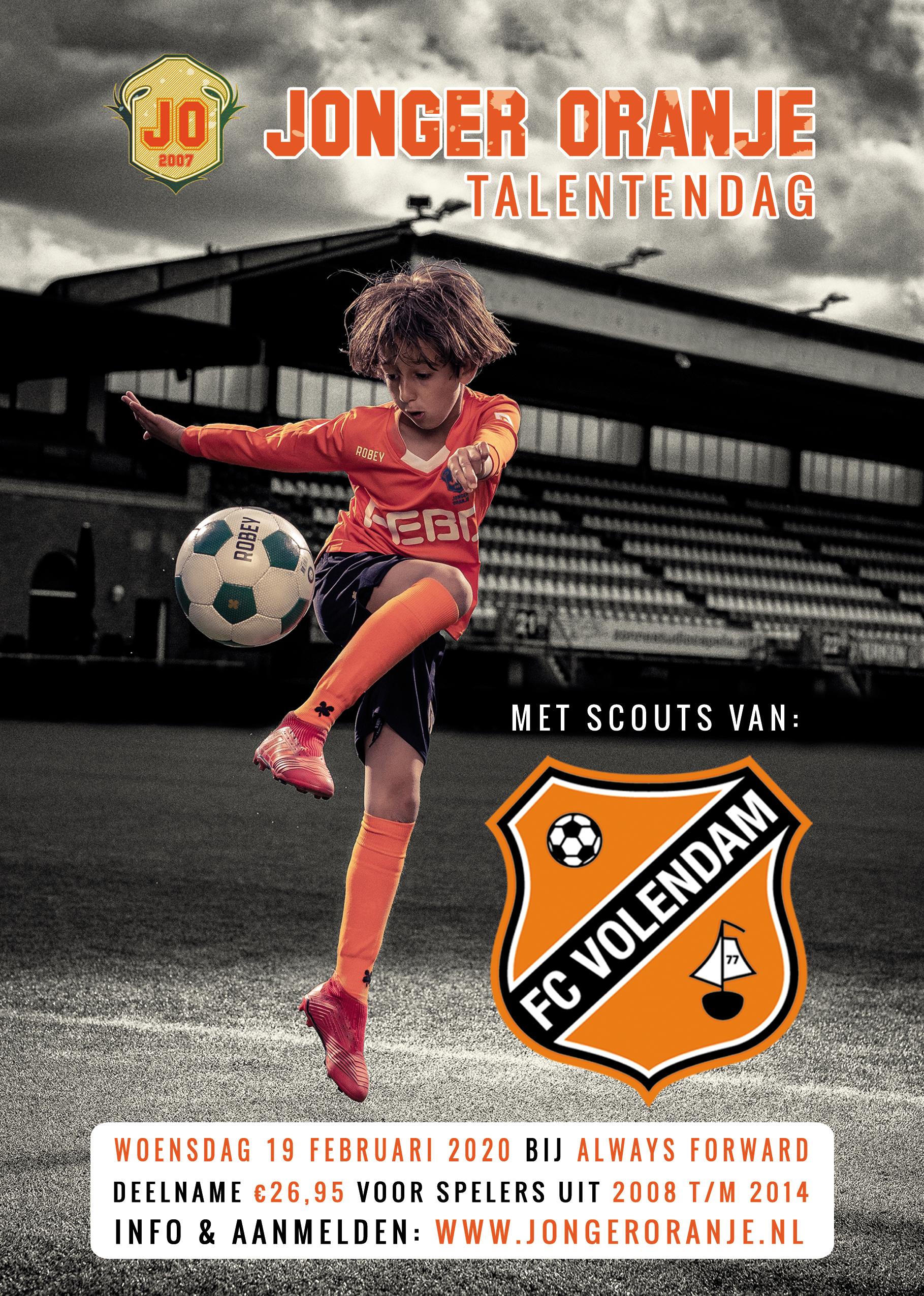 Jonger Oranje Talentendag!