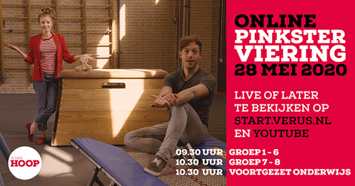 Online Pinksterviering