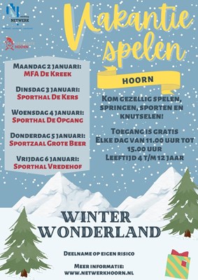 Vakantiespelen kerst 2022