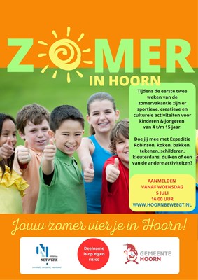 Zomer in Hoorn voorkant 2023